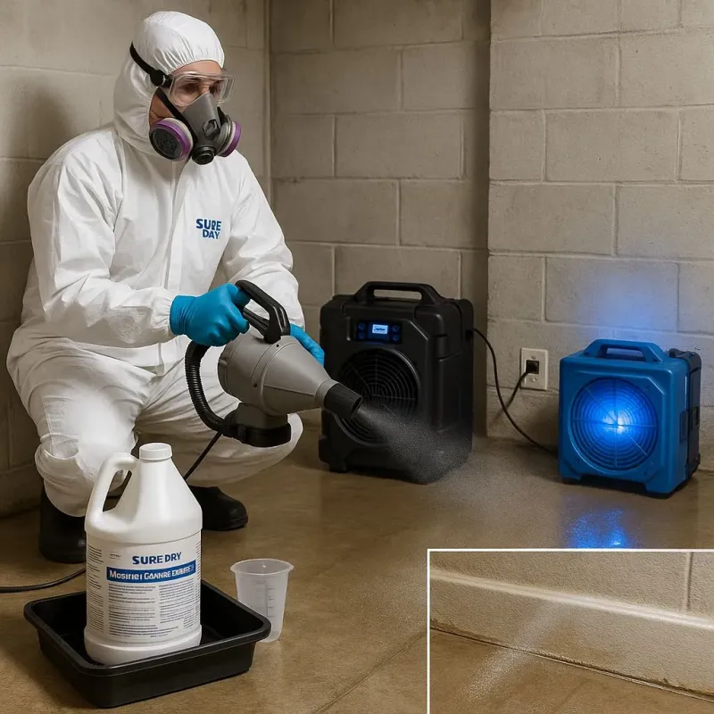Sanitization and Odor Removal process in Mitchell County, IA